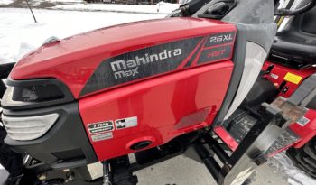 Mahindra MAX 26XLT 4WD ROPS HST PLOW full